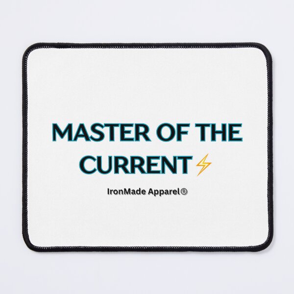 Item preview, Master of the Current Electrician T-Shirt – Funny Electrician Gift, Lineman Pride Tee for Electricians, Electrical Worker Humor Shirt designed and sold by IronMade Apparel.