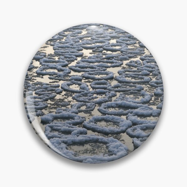 Item preview, Cool Pancake Ice Formations on Calm Lake designed and sold by Georgia Mizuleva.