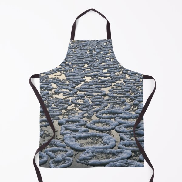 Item preview, Cool Pancake Ice Formations on Calm Lake designed and sold by Georgia Mizuleva.
