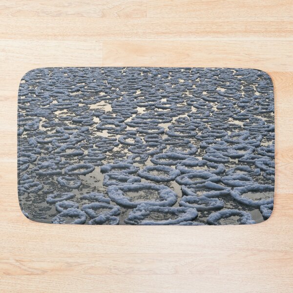 Item preview, Cool Pancake Ice Formations on Calm Lake designed and sold by Georgia Mizuleva.