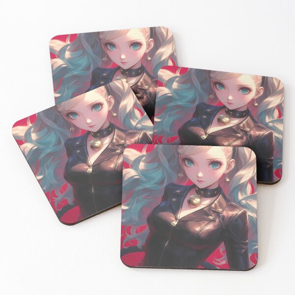 Item preview, Ann Takamaki Persona 5 Cat Ears Confident Waifu designed and sold by Tokyonomad.