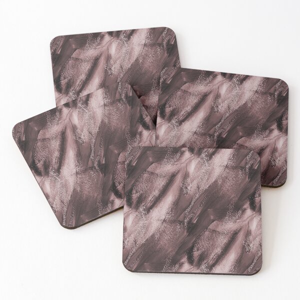 Item preview, Moody Textured Abstract in Reddish Brown designed and sold by Artistestella.