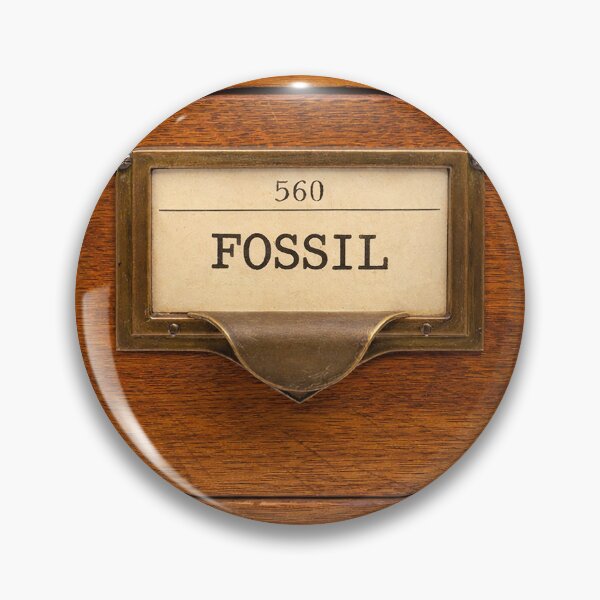 Item preview, Gen X Fossil – Dewey Decimal 560 Library Card Catalog Humor designed and sold by DiamondSkyShirt.