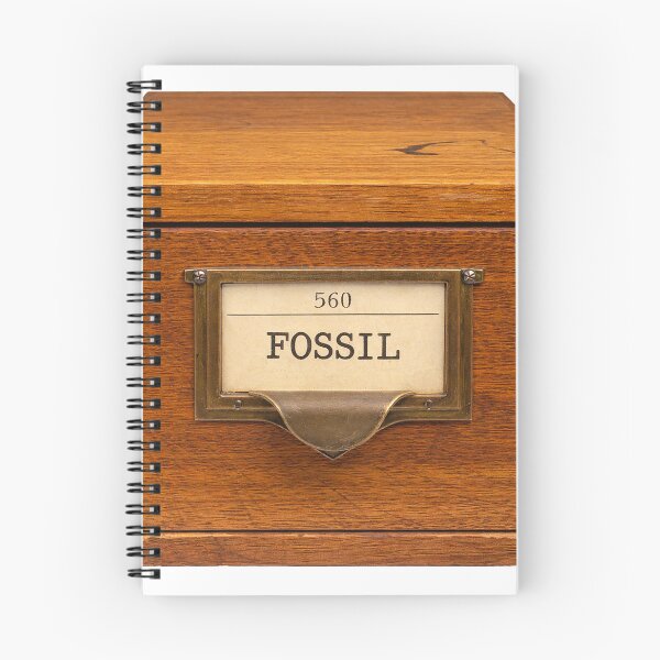 Item preview, Gen X Fossil – Dewey Decimal 560 Library Card Catalog Humor designed and sold by DiamondSkyShirt.