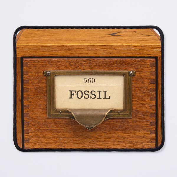 Item preview, Gen X Fossil – Dewey Decimal 560 Library Card Catalog Humor designed and sold by DiamondSkyShirt.