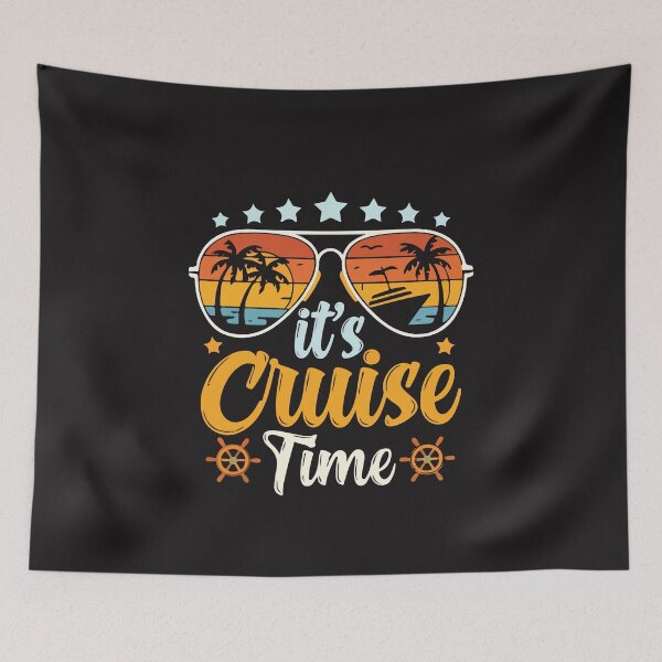 Item preview, It's Cruise Time Funny Cruise Vacation Travel Lover Design designed and sold by kiralynstration.