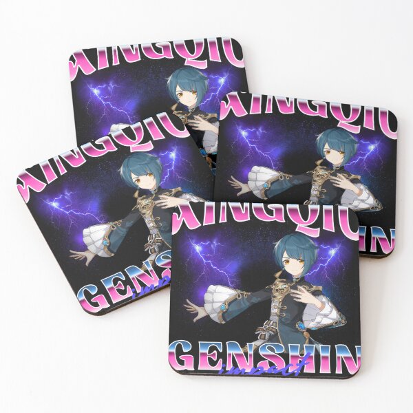 Item preview, Xingqiu Genshin Impact designed and sold by kraftwerk-lab.
