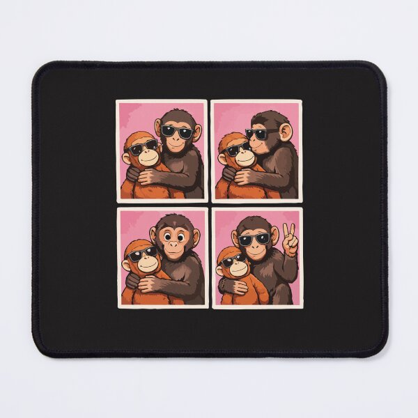 Item preview, Funny Baby Monkey Punch Meme Cute Chaotic Monkey Humor Design designed and sold by kiralynstration.