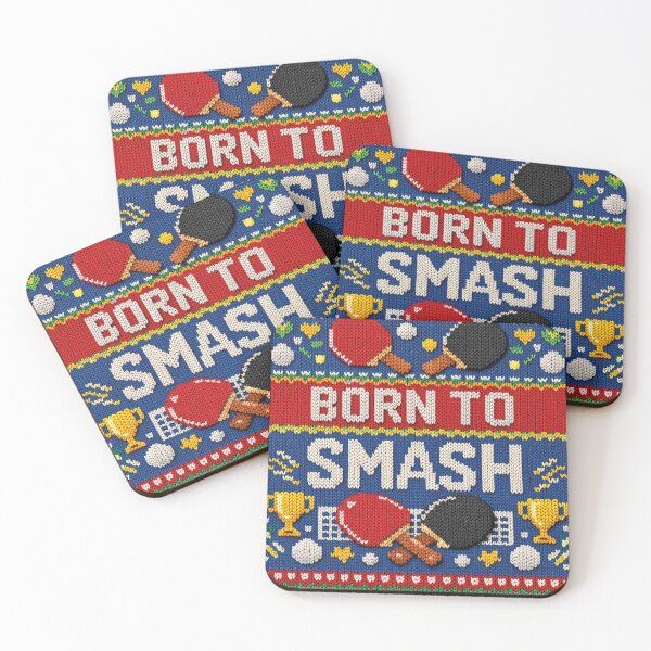 Item preview, Born to Smash Table Tennis Power Knitting Pattern designed and sold by Mauswohn.