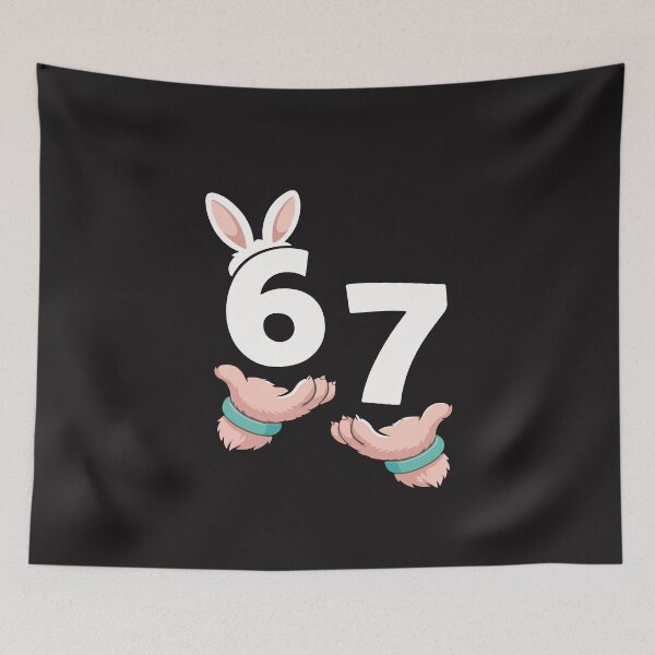 Item preview, Six Seven 67 Funny Easter Hands Meme Kids Easter Humor Design   designed and sold by kiralynstration.