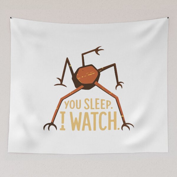 Item preview, You Sleep I Watch Funny Spider Creepy Cute Humor Design designed and sold by kiralynstration.