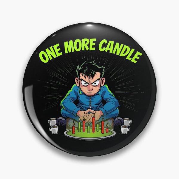 Item preview, One More Candle Funny Trading Cartoon Shirt designed and sold by KapiPrint.