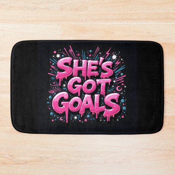 Item preview, She's got goals 3 designed and sold by Creative Line Prints.