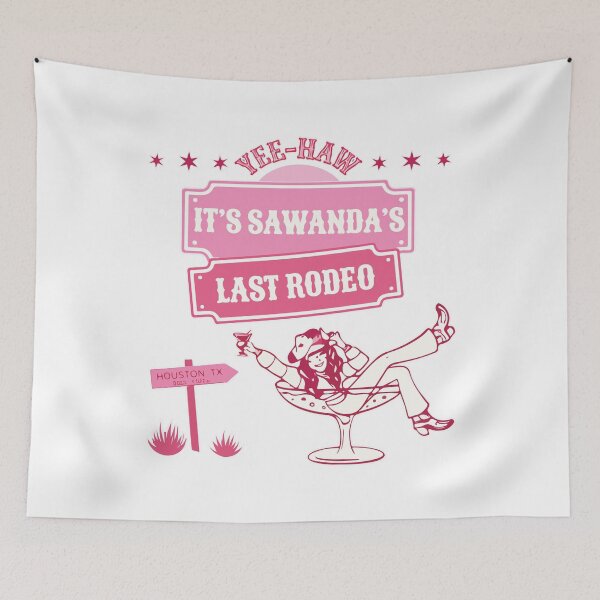 Item preview, Yee Haw It’s Samantha’s Last Rodeo Funny Cowgirl Bachelorette Party designed and sold by kiralynstration.