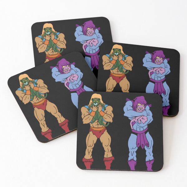 Item preview, He-Man And Skeletor Snuggle Break  designed and sold by KavonGorczany.