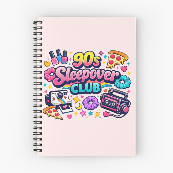 Item preview, 90s Sleepover Club Shirt – Lip Gloss, Scrunchies & Mall Girl Energy | Cute Retro 1990s Girl Nostalgia Tee designed and sold by MEMORY-LN-Tees.