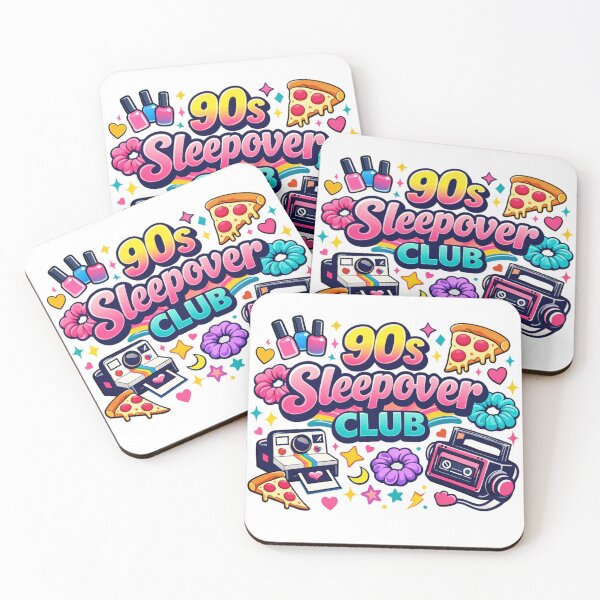 Item preview, 90s Sleepover Club Shirt – Lip Gloss, Scrunchies & Mall Girl Energy | Cute Retro 1990s Girl Nostalgia Tee designed and sold by MEMORY-LN-Tees.