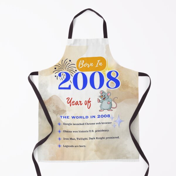 Item preview, Born in 2008 Birth Year Design designed and sold by CheersTOGETHER.
