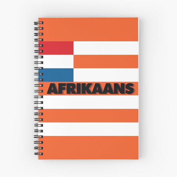 Item preview, Flag of the Orange Free State (1857) with "Afrikaans" Caption - Flag Merch designed and sold by Shirtorado.