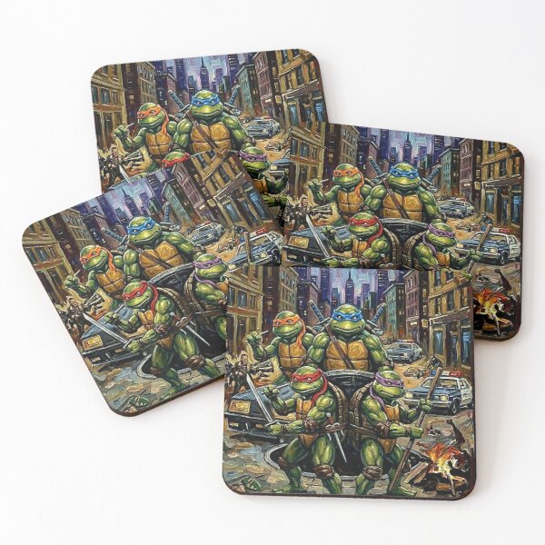 Item preview, Turtle Power: Defenders of the City designed and sold by Art's Diner.