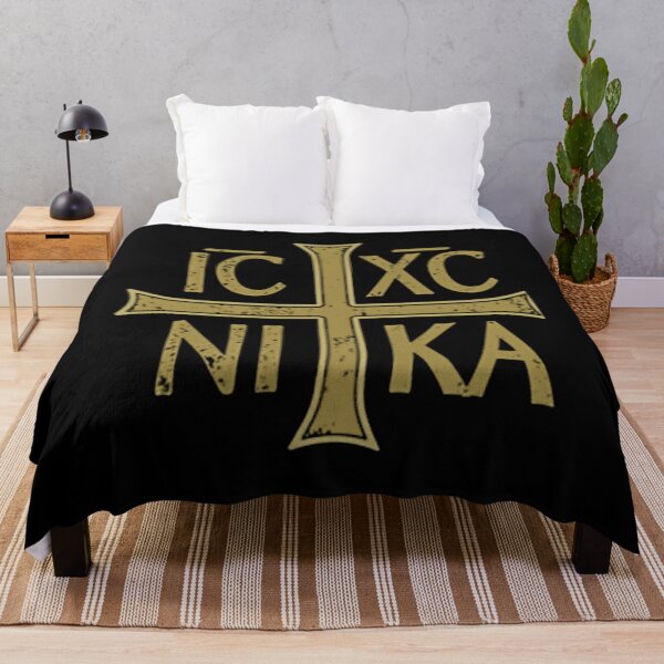 Item preview, Ic Xc Nika Cross Orthodox Eastern Christianity Christogram Side designed and sold by KavonGorczany.