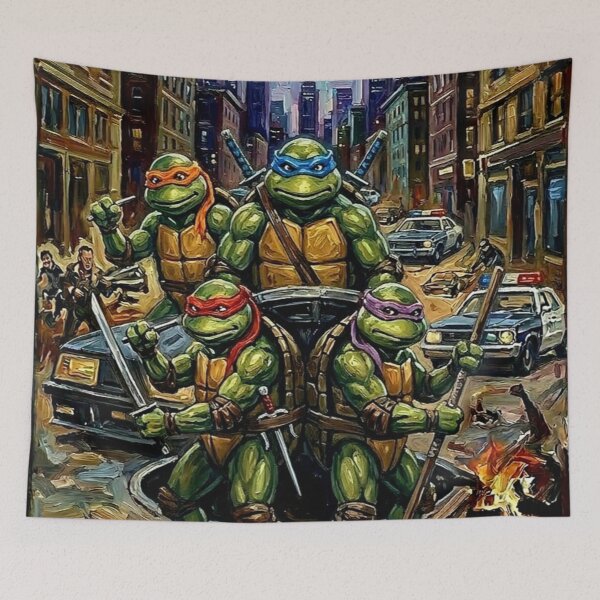 Item preview, Turtle Power: Defenders of the City designed and sold by Art's Diner.