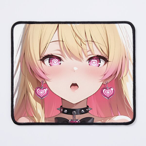 Item preview, Lewd Blonde Bow Choker Waifu NSFW designed and sold by Prime Anime Zone ★.