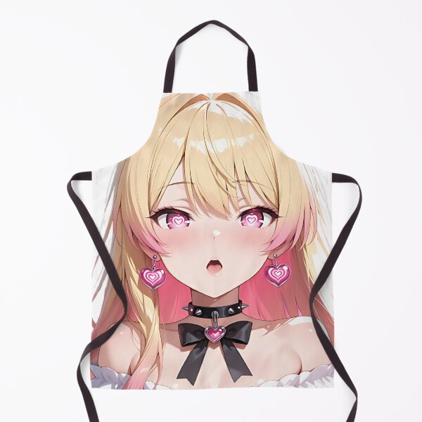 Artikelvorschau, Unanständige blonde Waifu mit Schleifenhalsband (NSFW) entworfen und verkauft von Prime Anime Zone ★.