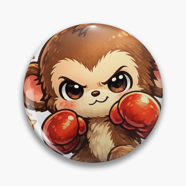 Item preview, Cute punch monkey  designed and sold by DoneAndDusted.