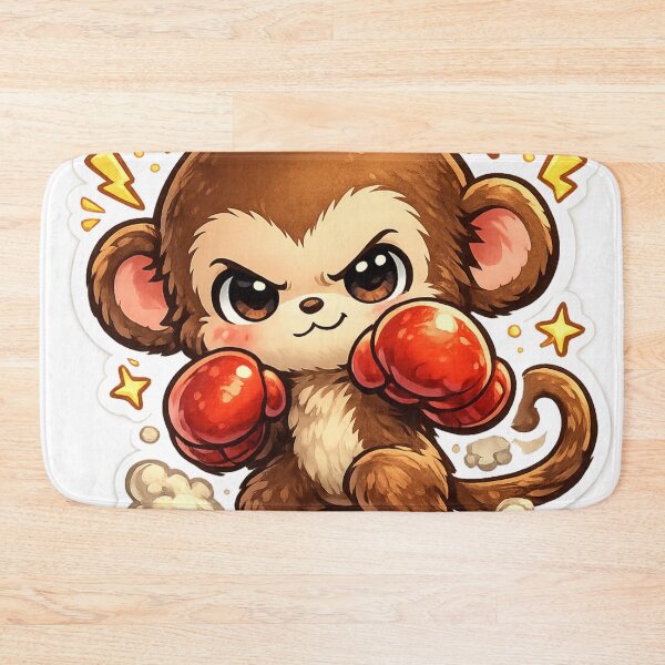 Item preview, Cute punch monkey  designed and sold by DoneAndDusted.