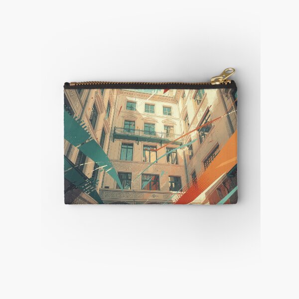Item preview, Hackesche Höfe Berlin – Modern Retro Courtyard Architecture Poster designed and sold by Earth Celebration Designs.