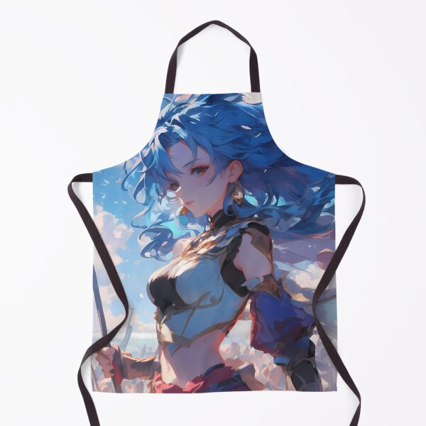 Item preview, Baizhu Genshin Impact Windy Sky Fantasy Blue Aura designed and sold by Tokyonomad.