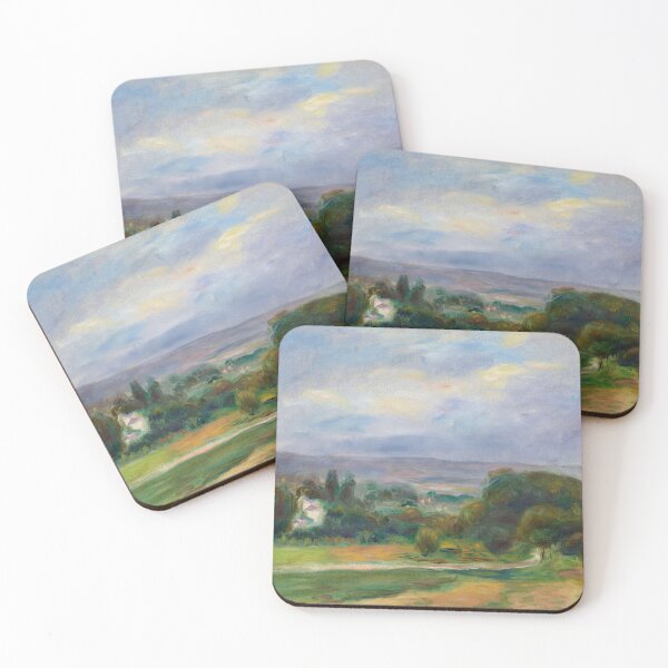 Item preview, Le Sentier by Pierre-Auguste Renoir: Tranquil French Countryside Poster designed and sold by artofuniverse.
