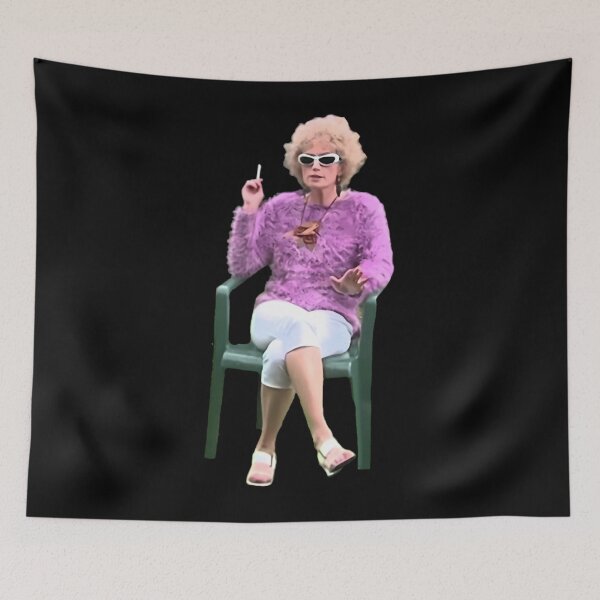 Item preview, Kath And Kim Kath Having A Smoke  designed and sold by KaleHeller.