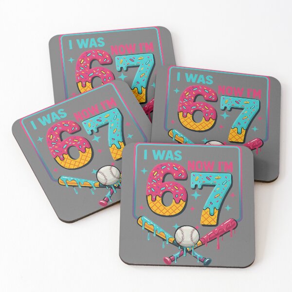 Item preview, I was 6 Now Im 7 Ice Cream Drip Baseball for Men Women Kids designed and sold by KristineLi.
