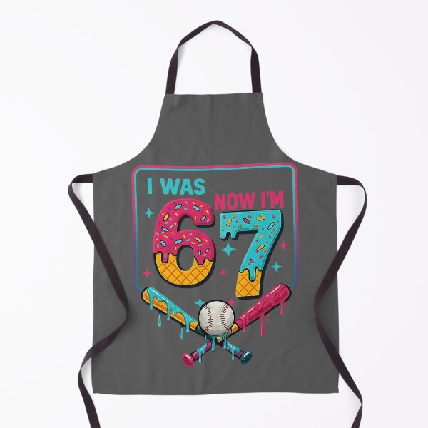 Item preview, I was 6 Now Im 7 Ice Cream Drip Baseball for Men Women Kids designed and sold by KristineLi.