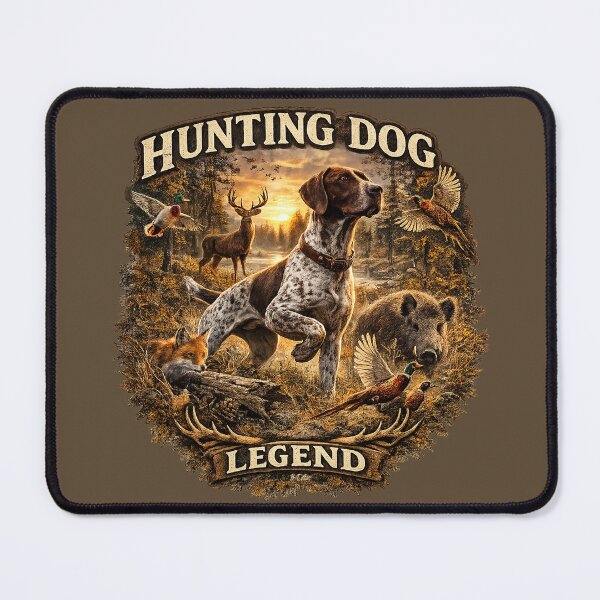 Item preview, German Shorthaired Pointer Hunting Dog Legend – Wildlife Hunter Design designed and sold by TammyHunterArt.