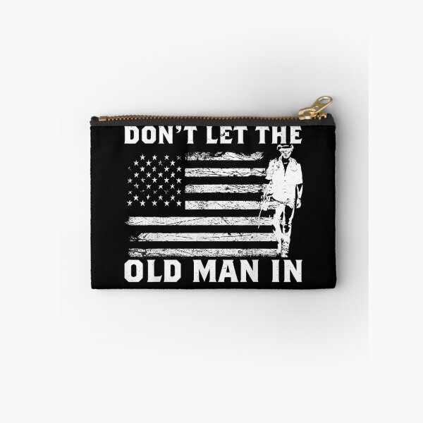 Item preview, Retro Don't Let The Old Man in Cowboy US Flag for Men Women designed and sold by SonnyZDavis.