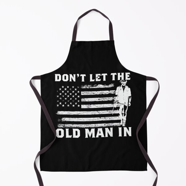 Item preview, Retro Don't Let The Old Man in Cowboy US Flag for Men Women designed and sold by SonnyZDavis.