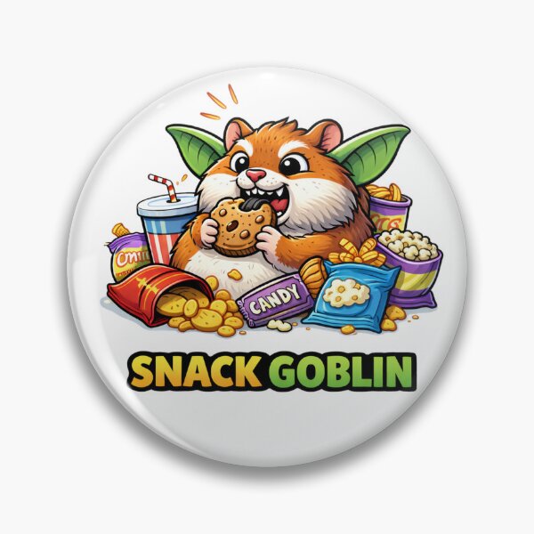 Item preview, Snack Goblin Funny Food Lover Creature designed and sold by the-dovlat.