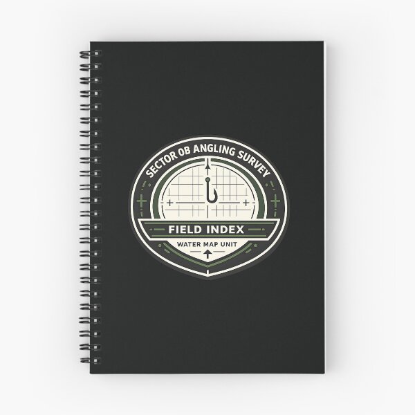 Item preview, Sector OB Angling Survey Field Index Fishing Badge designed and sold by EimSol.