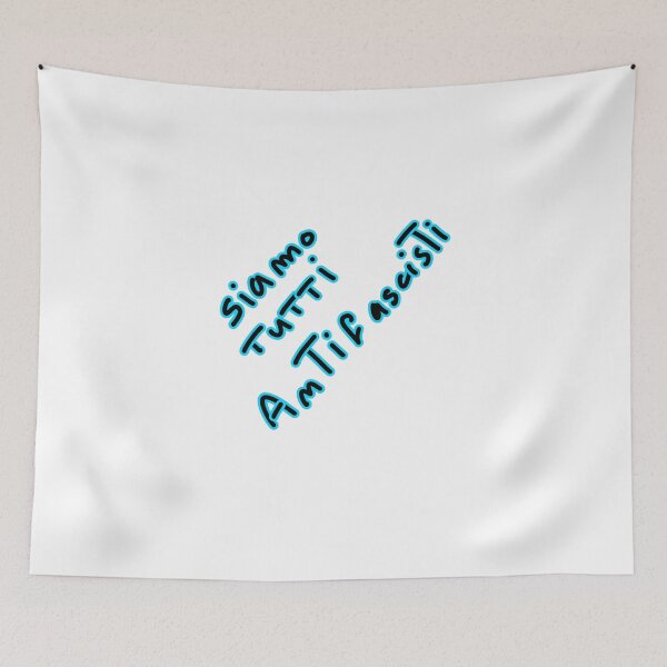 Item preview, Siamo tutti antifascisti azul y negro designed and sold by Kalhanne.