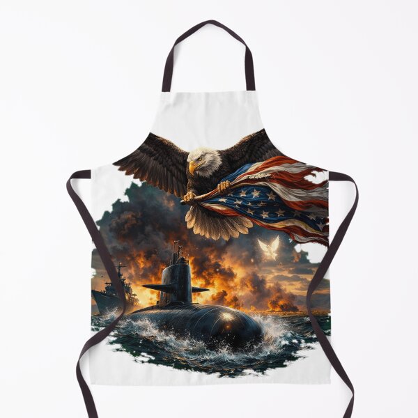 Item preview, Patriotic Eagle and Submarine designed and sold by TailTraceDesign.