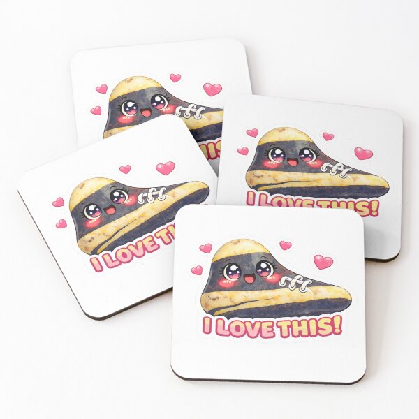 Item preview, I Love This Cute Rock Shoe Meme designed and sold by tokyoboyart.