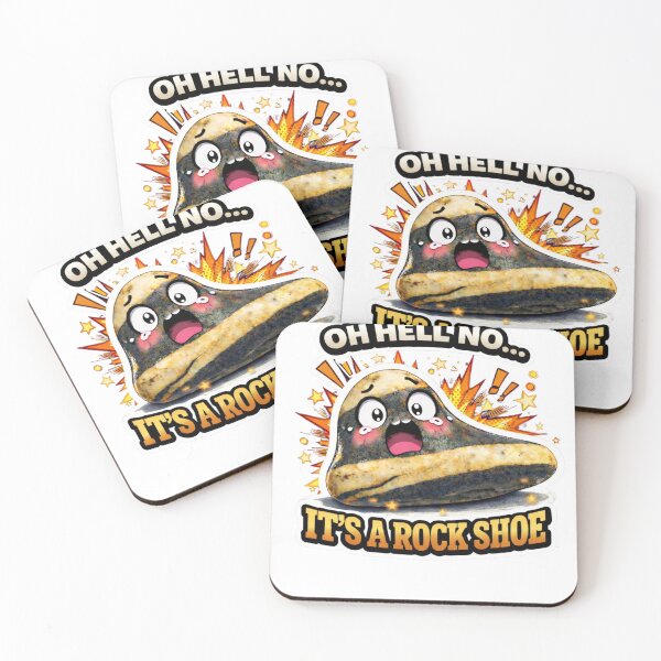 Item preview, Rock Shoe Meme Sticker – Funny Stone Sneaker designed and sold by tokyoboyart.