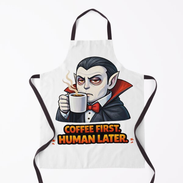 Item preview, Coffee First Human Later Vampire designed and sold by the-dovlat.
