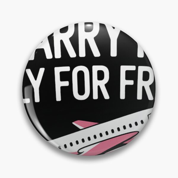 Item preview, Marry Me Fly For Free Flight Attendant Stewardess Cabin Crew designed and sold by KavonGorczany.