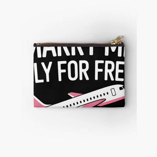 Item preview, Marry Me Fly For Free Flight Attendant Stewardess Cabin Crew designed and sold by KavonGorczany.