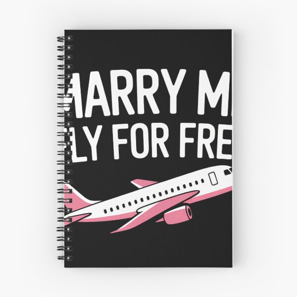 Item preview, Marry Me Fly For Free Flight Attendant Stewardess Cabin Crew designed and sold by KavonGorczany.