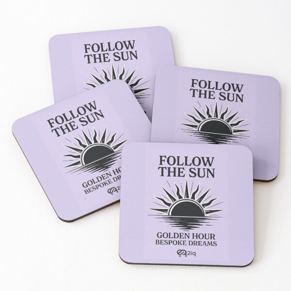 Item preview, Follow the sun golden hour bespoke dreams designed and sold by Eq2iq.